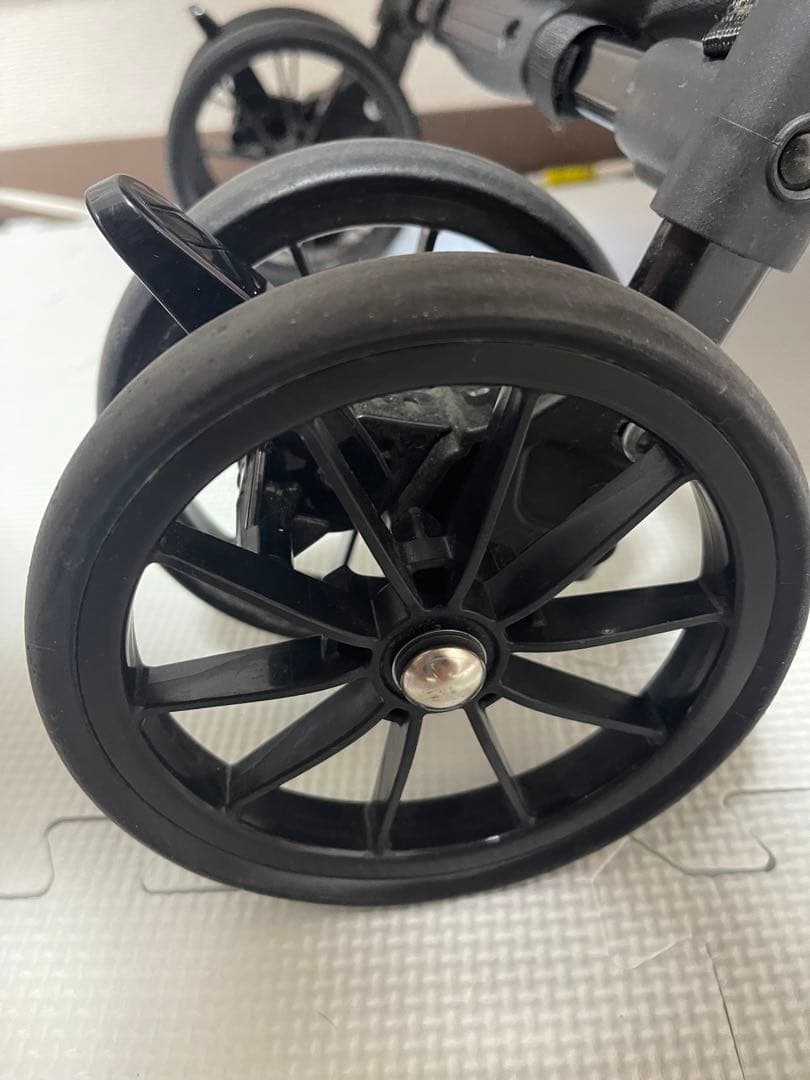 combi 折りたたみ式 ベビーカー グレー