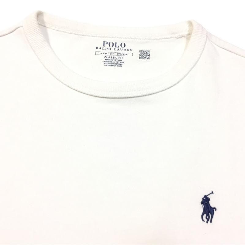 良品 正規 Ｓ ポロ ラルフローレン クラシックフィット ヘビーウエイト ロンＴ