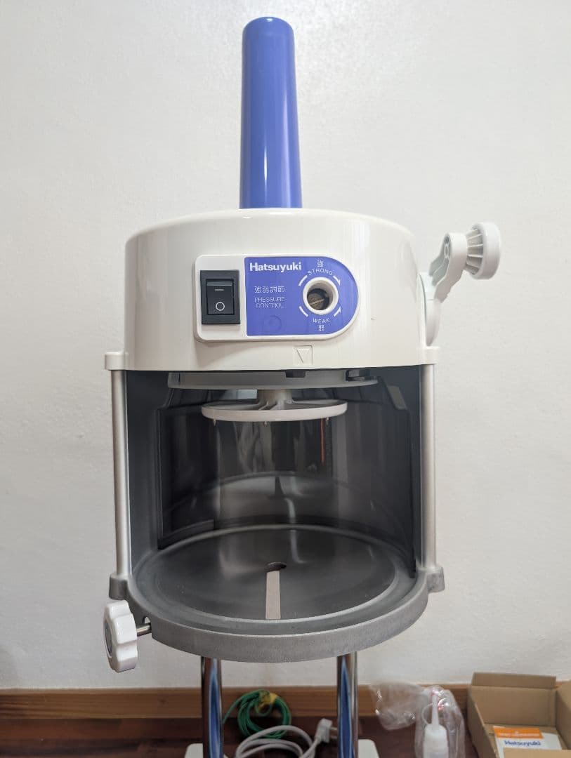 初雪 HATSUYUKI HB600A 電動式 ブロック用 アイススライサー