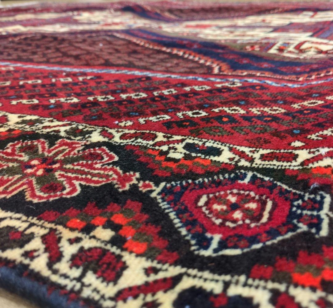 ペルシャ絨毯 手織り 草木染　スィールジャーン産 245x164 Sirjan