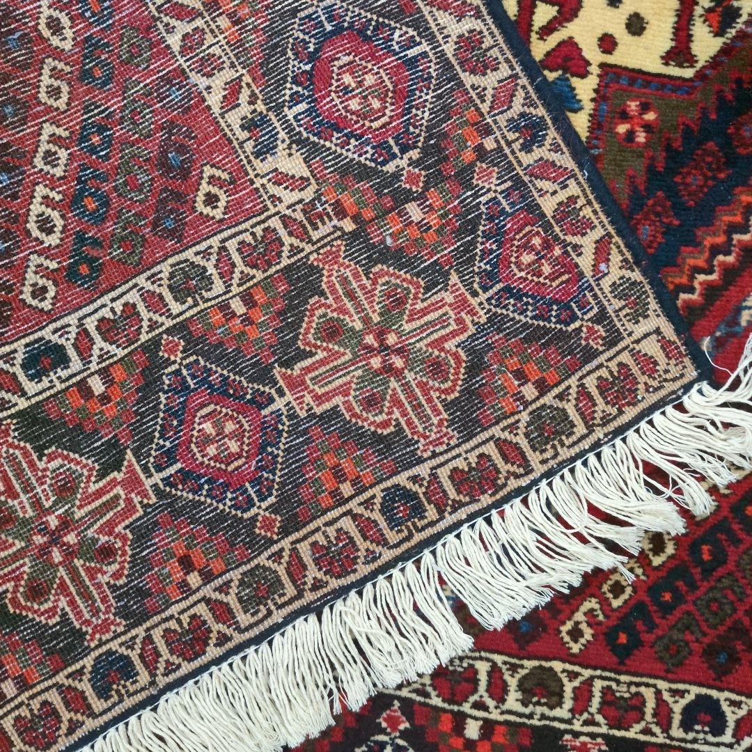 ペルシャ絨毯 手織り 草木染　スィールジャーン産 245x164 Sirjan