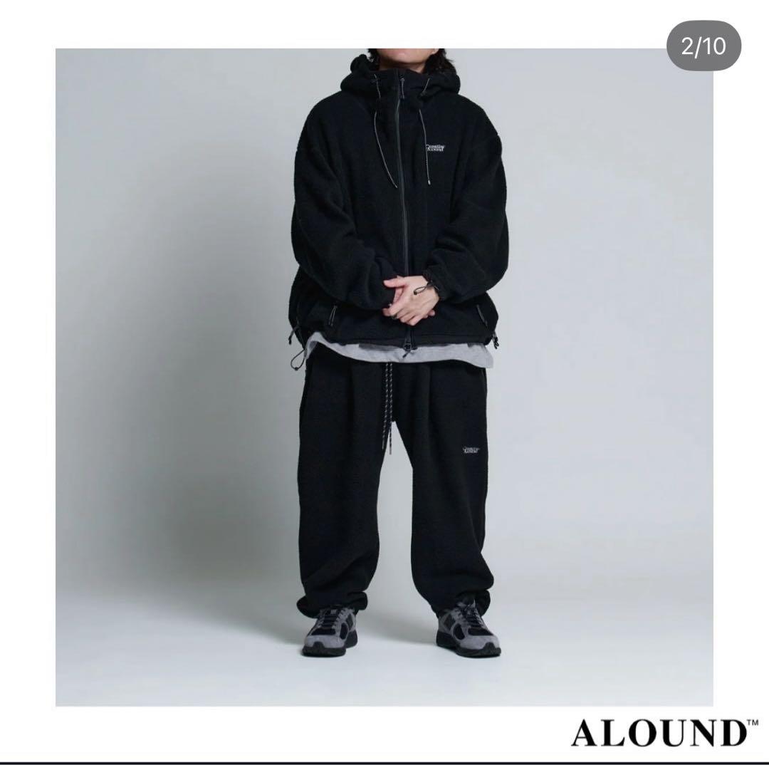 ALOUND VENTILATION FLEECE セットアップ