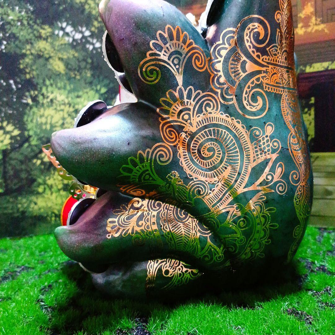 九尾の狐 BIG（ビッグ）✨⭐️オルゴナイト⭐️✨財運・金運・幸福・子孫繁栄