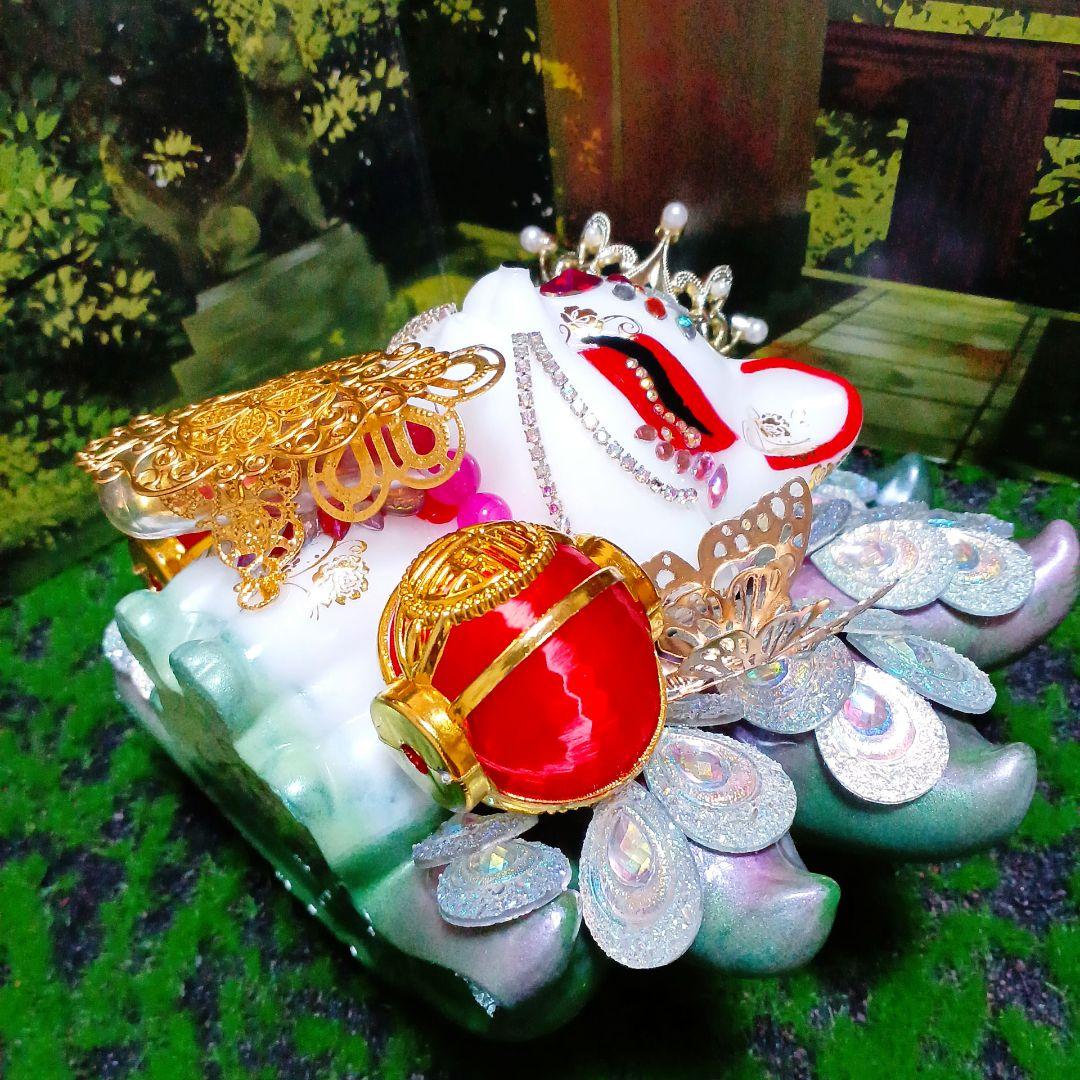 九尾の狐 BIG（ビッグ）✨⭐️オルゴナイト⭐️✨財運・金運・幸福・子孫繁栄