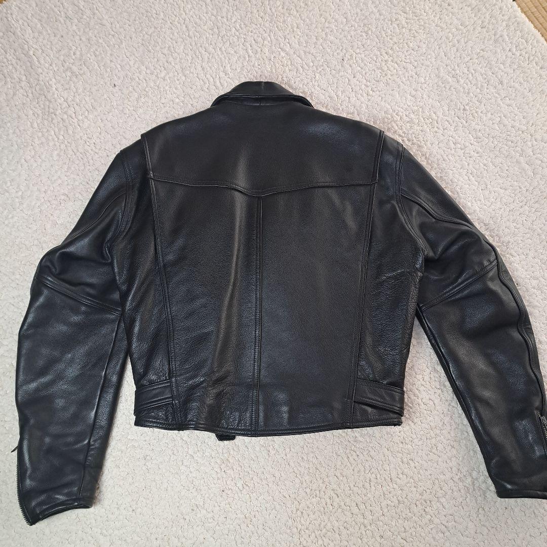 【極美品】 ダブルライダースジャケット 黒 Lサイズ