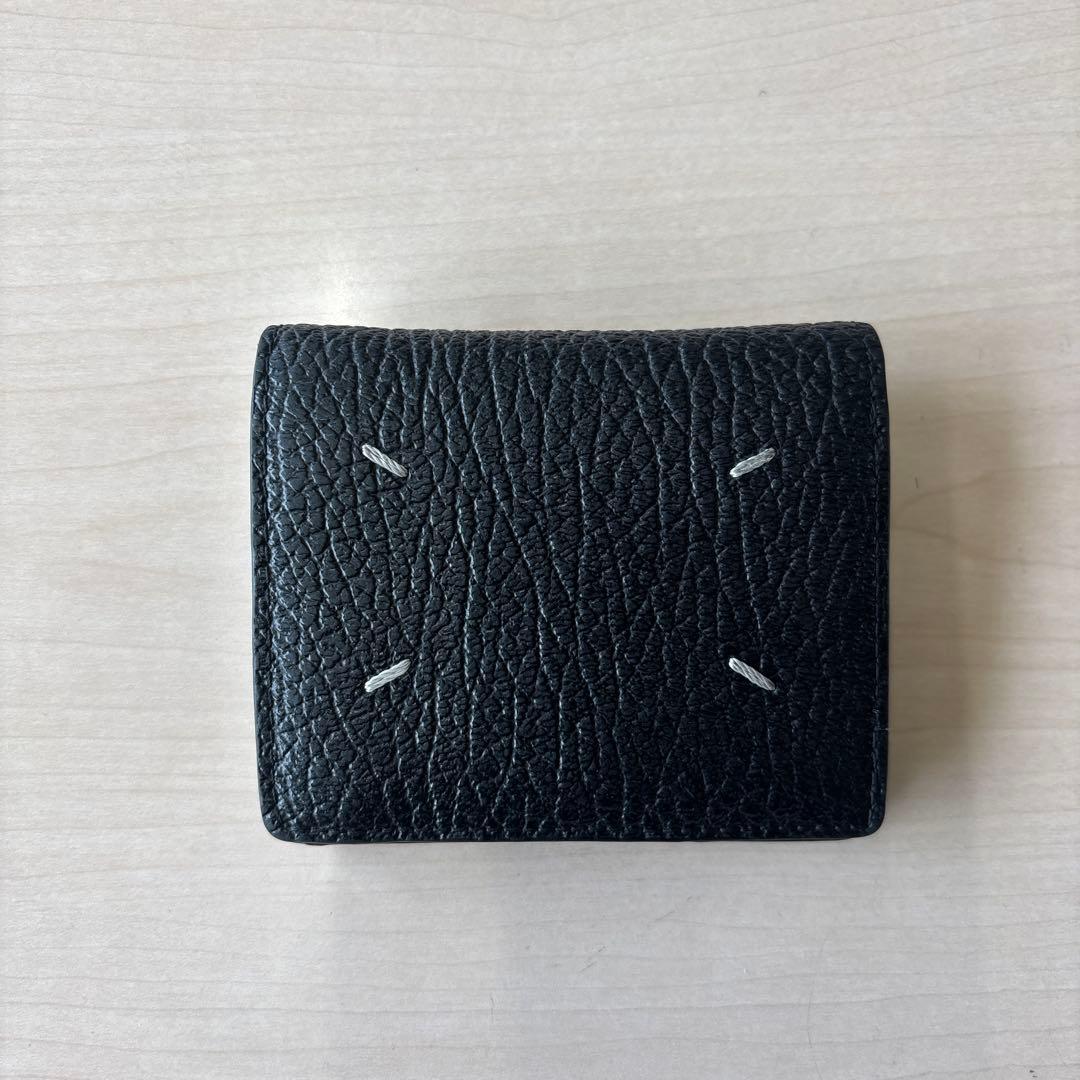 Maison Margiela 二つ折り財布 黒 マルジェラ財布