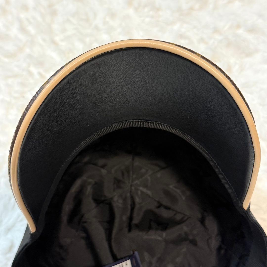 ルイヴィトン キャップ IVゲットレディー モノグラム ノワール M