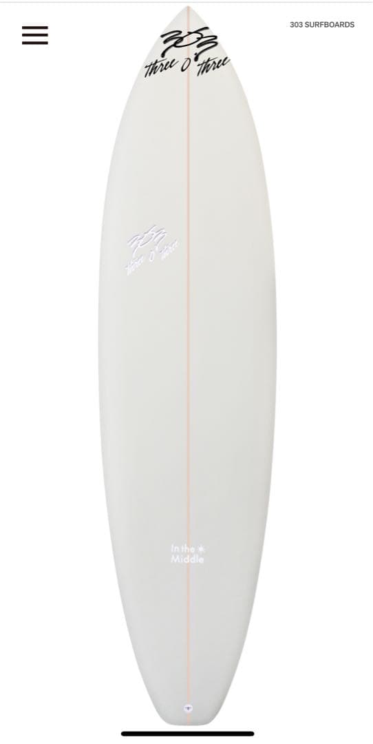 T*n様 303 サーフボード　インザミドル中古美品　surfboards ミッ