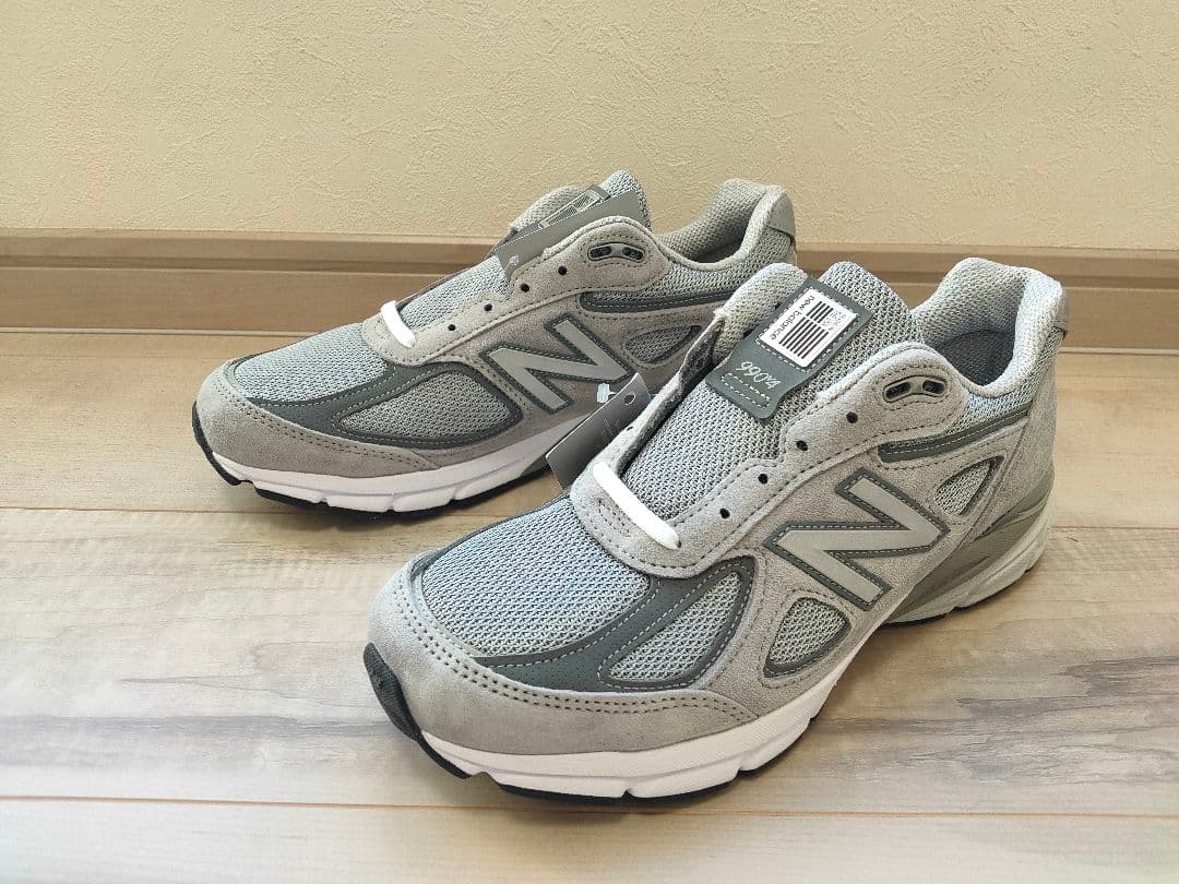 24cm 新品 ニューバランス U990GR4 USA製 グレー 990V4
