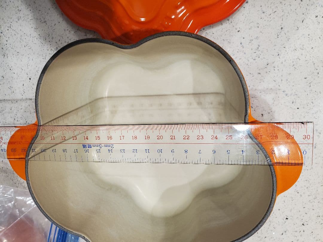 ル・クルーゼ　ココットロンド　フルール　ラムカンダムール　セット