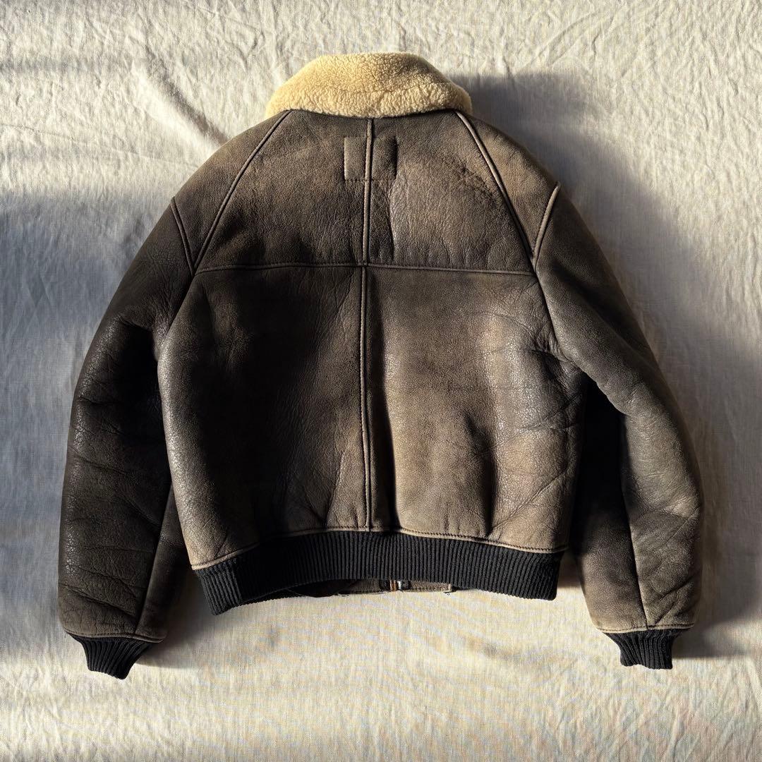 SCHOTT ショット B-6 ムートン フライトジャケット 40 USA製