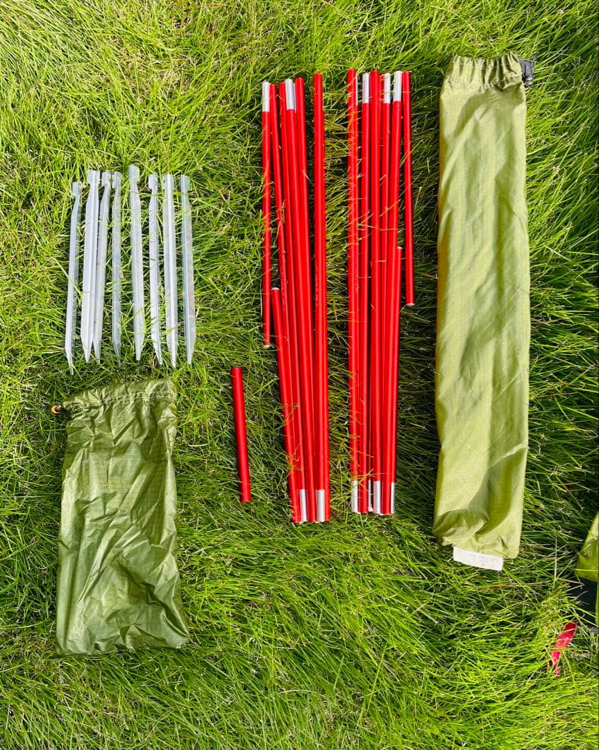 モンベル　U.L.ドームシェルター　2人用