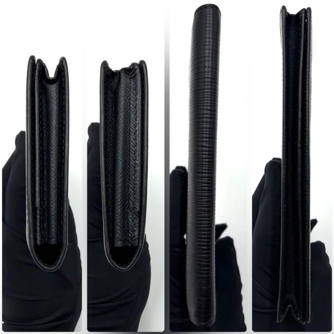 ルイヴィトン エピ ポルトカルトクレディ ノワール 長財布 お札入れ 二つ折り