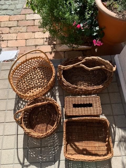 あけび　かご　籠　製品　　あけびかご　あけびカゴ　アケビ　カゴ