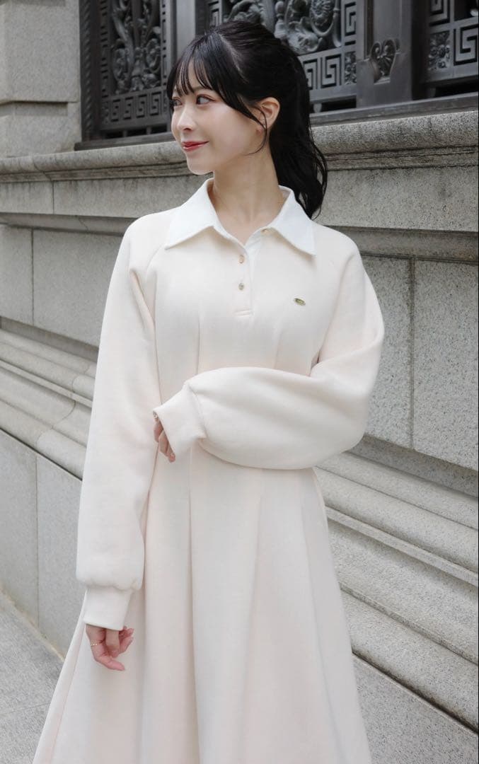 Maison de Lylaウエストタックポロワンピース