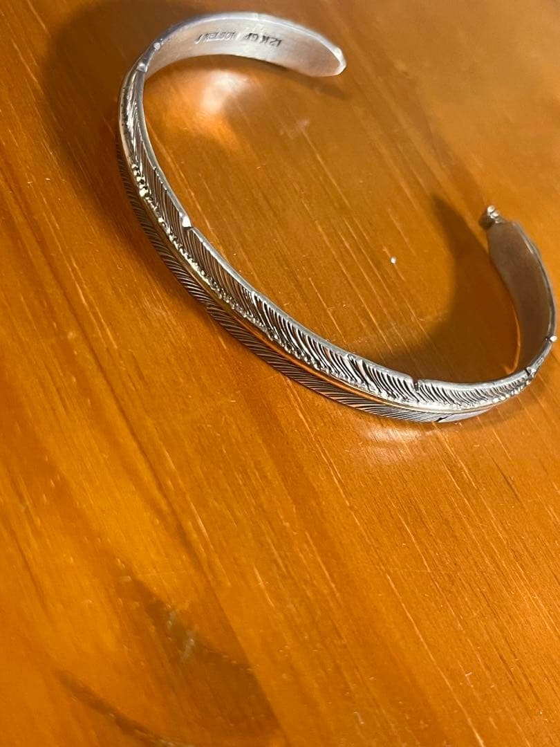 ナバホ族フェザーバングル