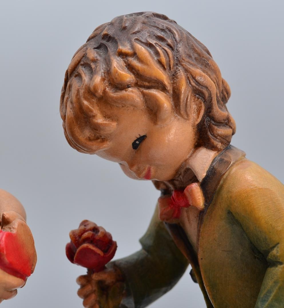 求愛　アンリ　ANRI　フェランディス　木彫人形　イタリア　高さ16ｃｍ