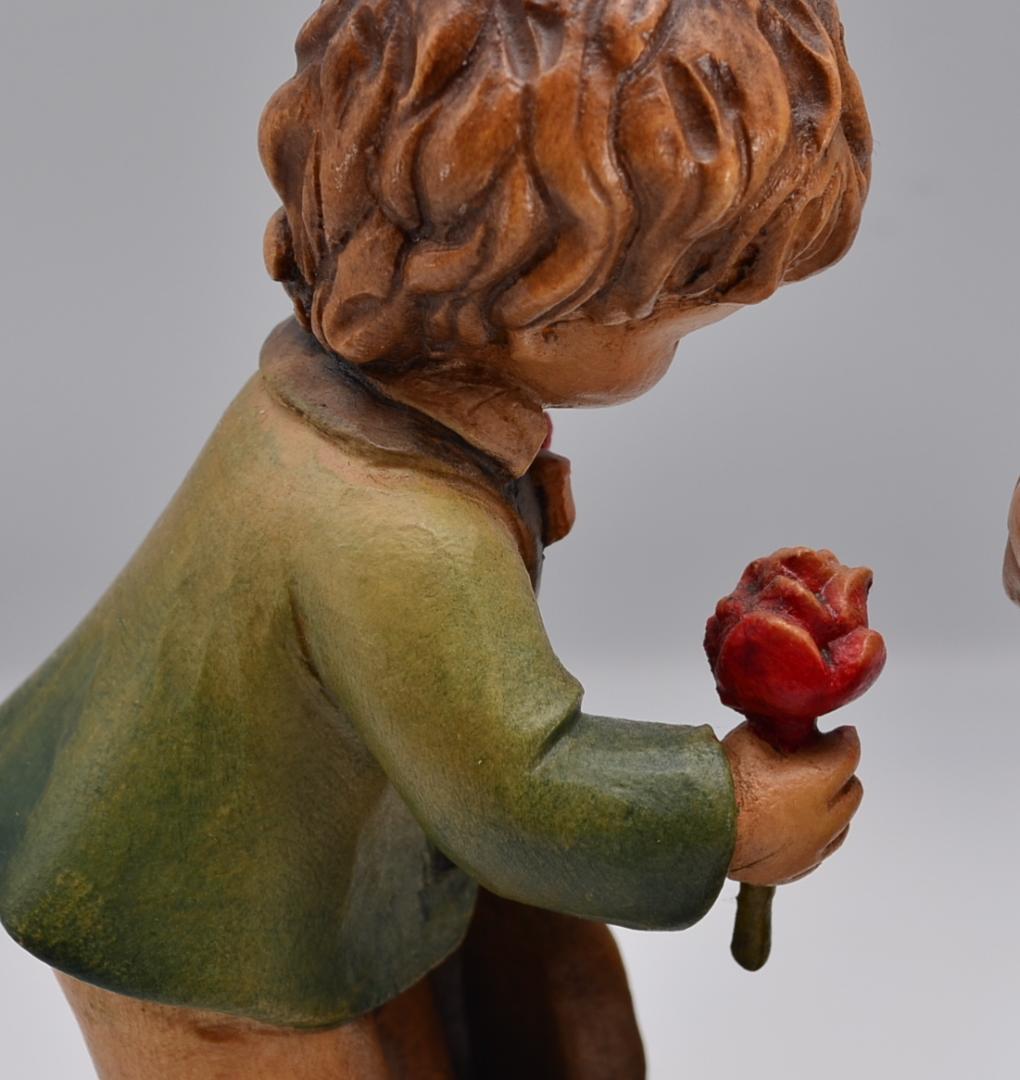 求愛　アンリ　ANRI　フェランディス　木彫人形　イタリア　高さ16ｃｍ