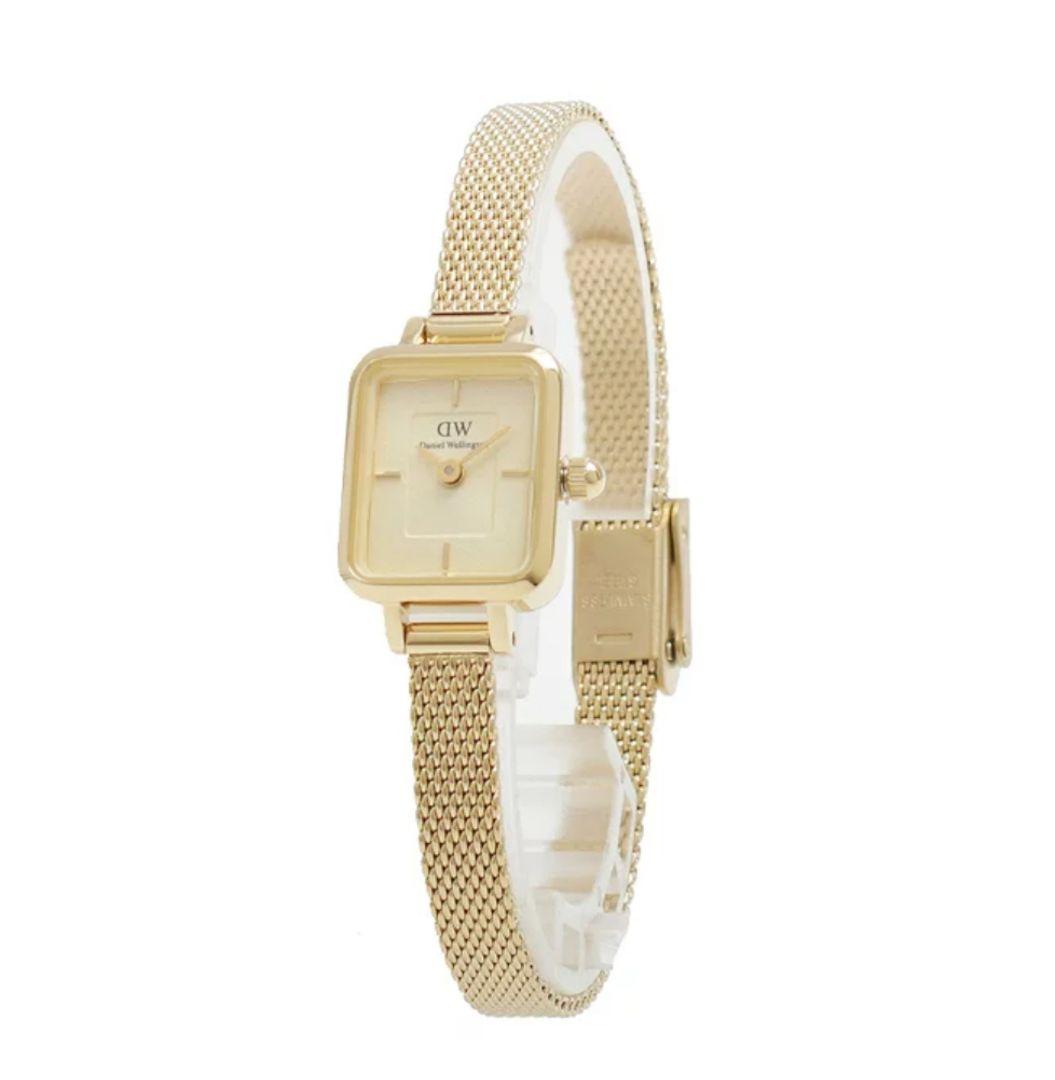 【ママカリ】ダニエルウェリントンQUADRO MINI EVERGOLD