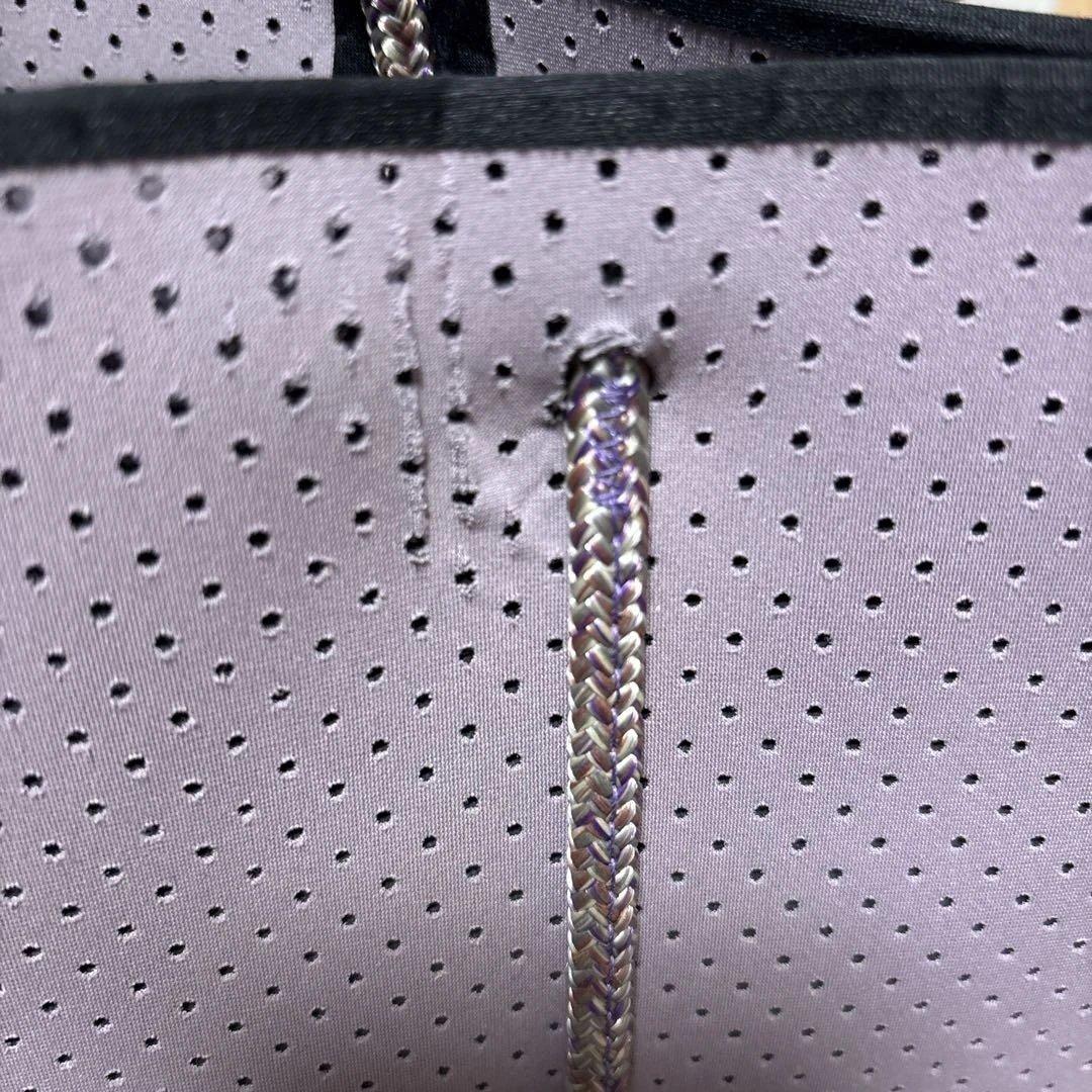 STATE OF ESCAPE ステートオブエスケープ　パープル トートバッグ