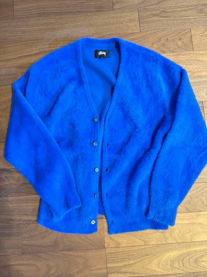 真*村様 stussy shaggy cardigan ステューシーシャギーカー