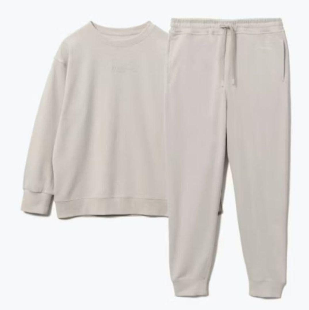 【正規品】BAKUNE スウェット メンズ 上下セット M Greige