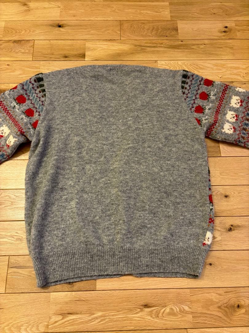 KANEKO ISAO 金子功　メンズ　カーディガン　ニット　ピンクハウス