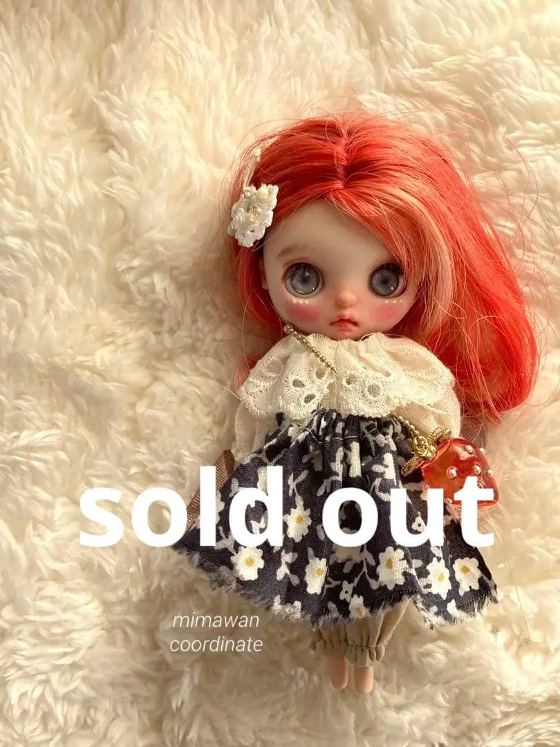 プチブライス アウトフィットNo.1 赤イチゴ