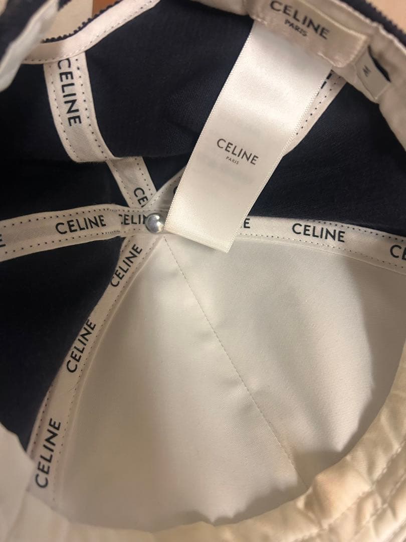 CELINE セリーヌ トリオンフ ベースボールキャップ M 人気