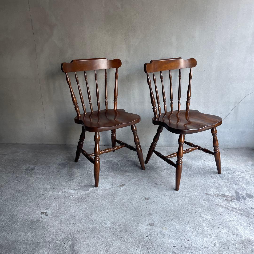 飛騨家具　キツツキ　ウィンザーチェア