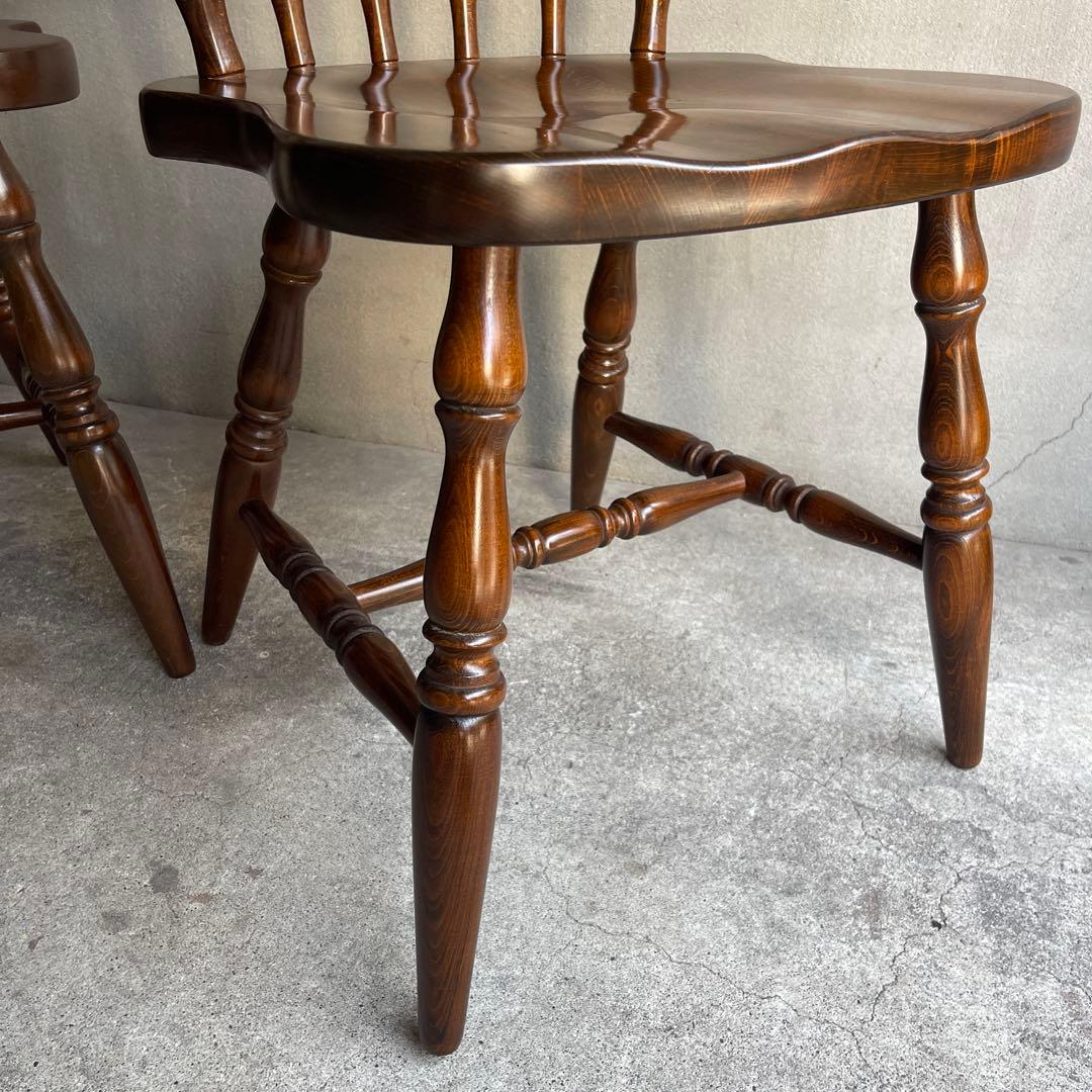 飛騨家具　キツツキ　ウィンザーチェア