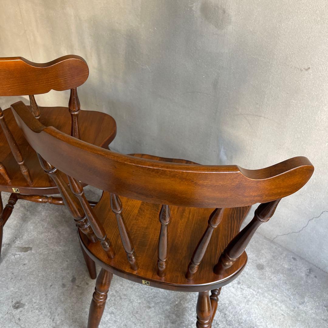 飛騨家具　キツツキ　ウィンザーチェア