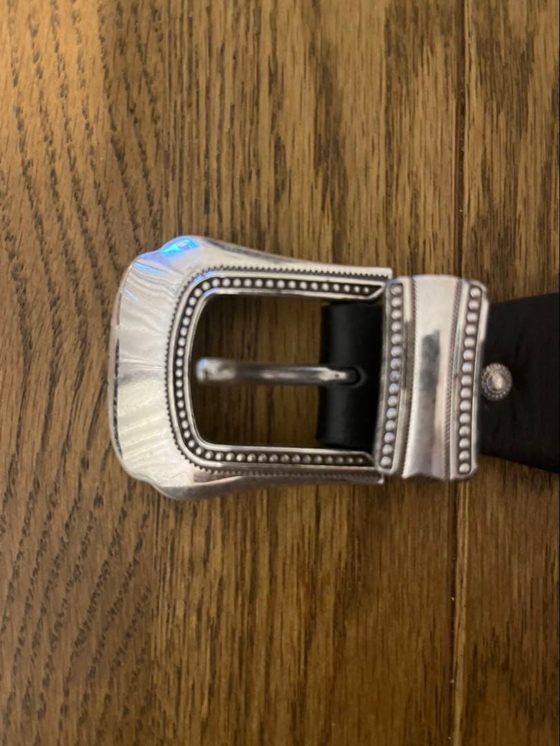 TOGA VIRILIS ブラックレザーバングル