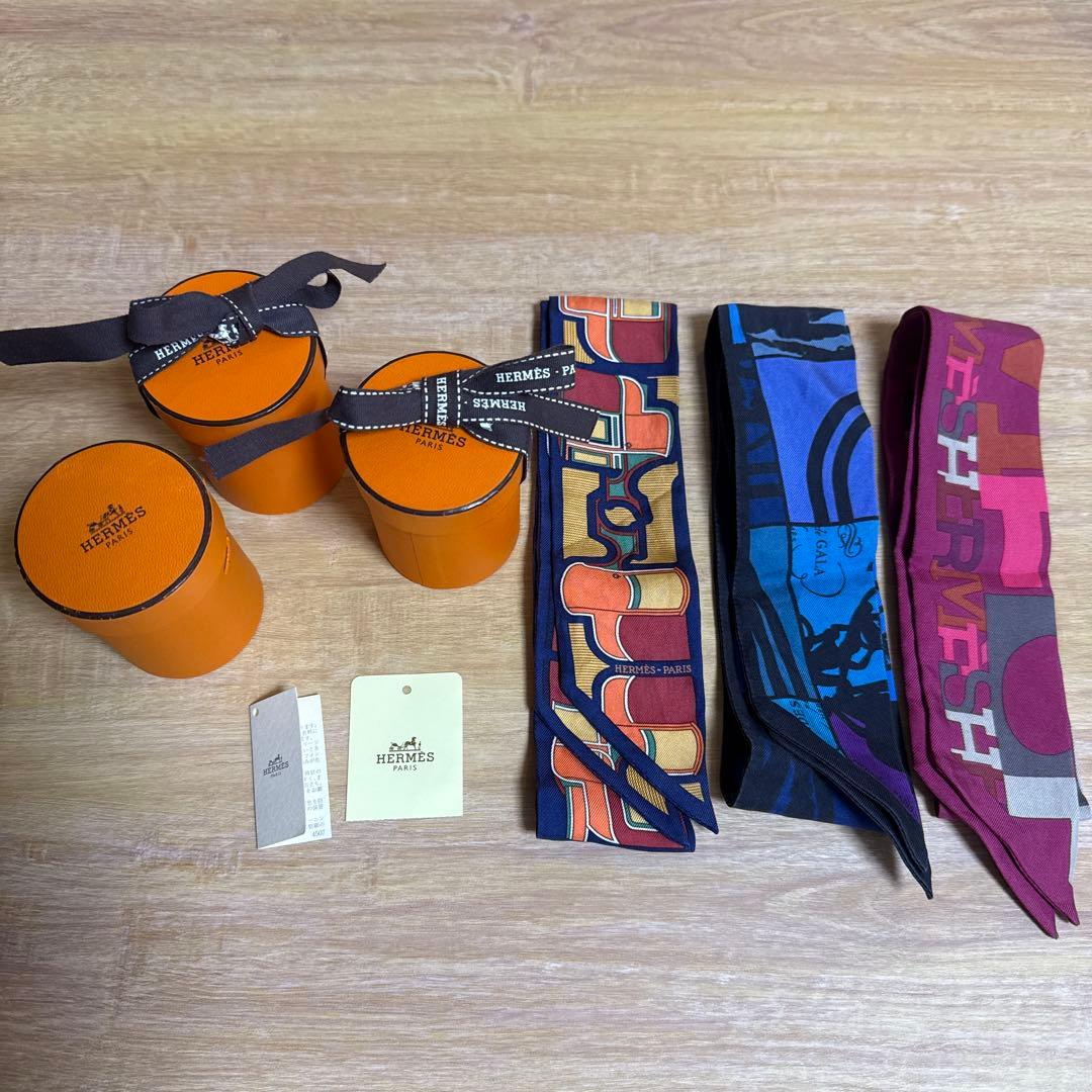 ✳︎HERMES✳︎ エルメス スカーフ 3点セット