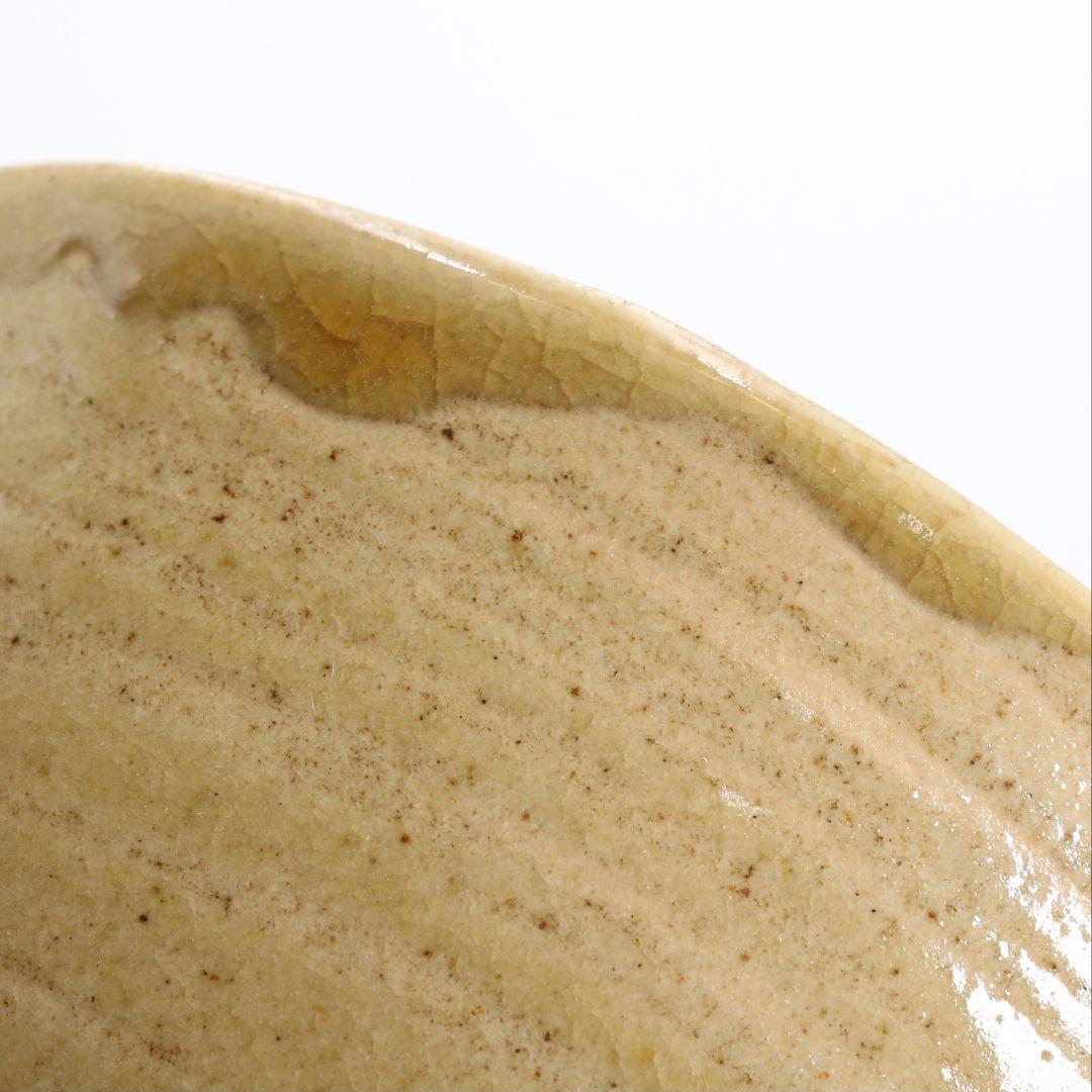 十二代 田原陶兵衛作 萩焼 平茶碗 裏千家十五代 鵬雲斎書付　V971