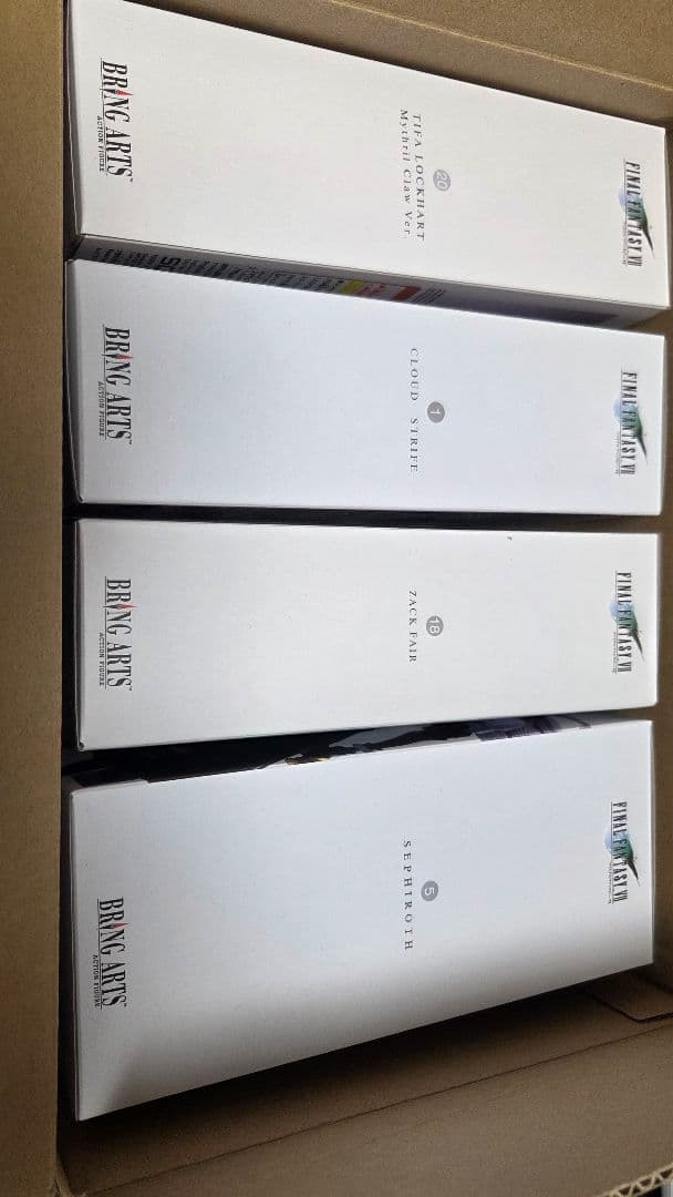 ブリングアーツ　クラウド セフィロス ティファ ファイナルファンタジー7