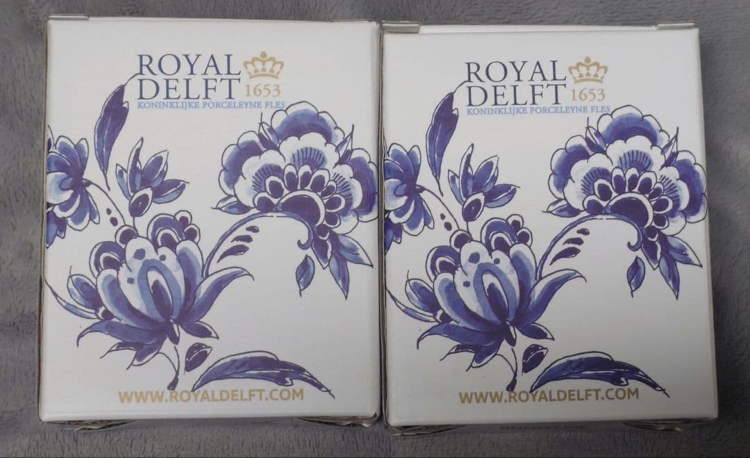 ミッフィー　クリスマスオーナメント　デルフトブルー