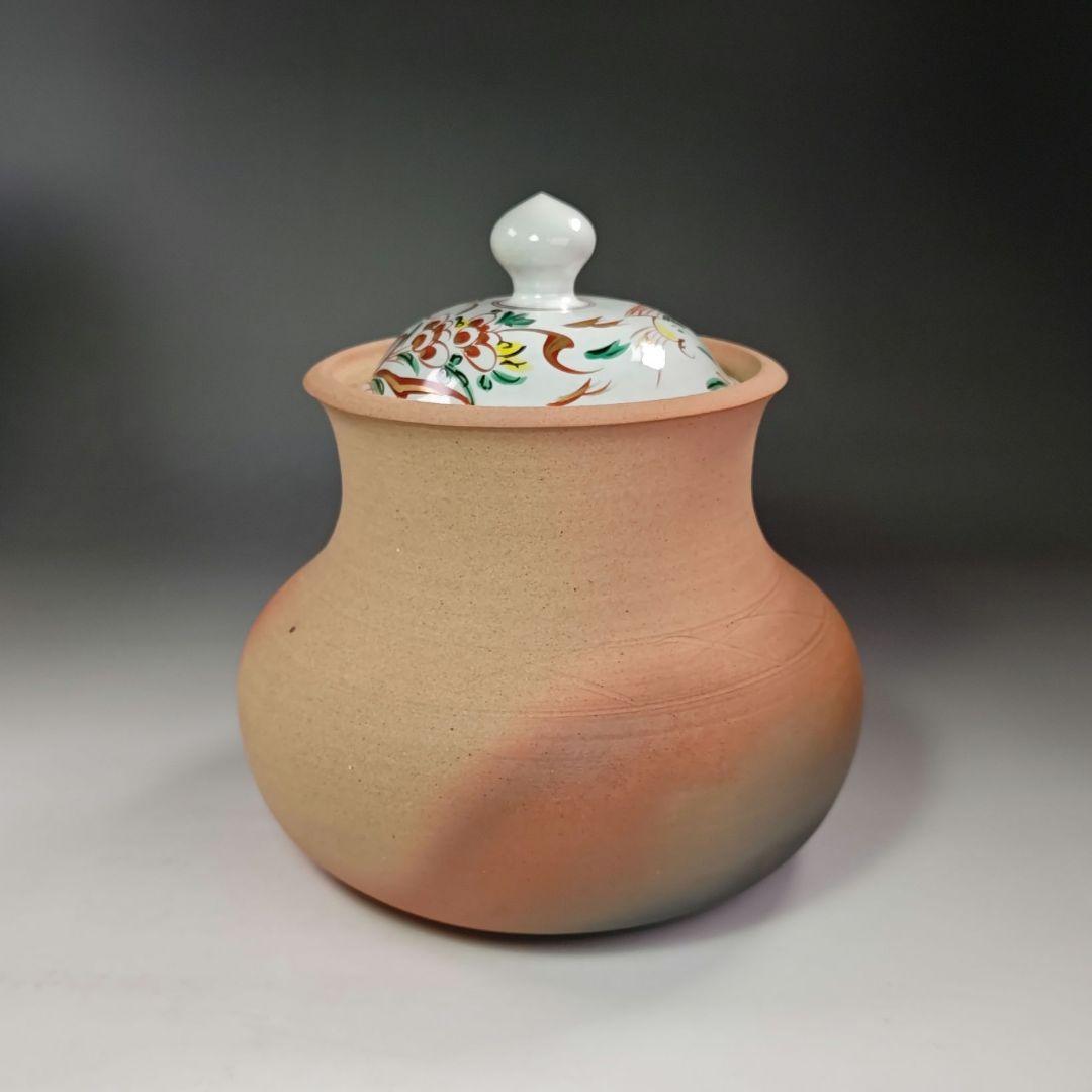 イ705 水指『大仙窯』『ハンネラ　水指』茶道具