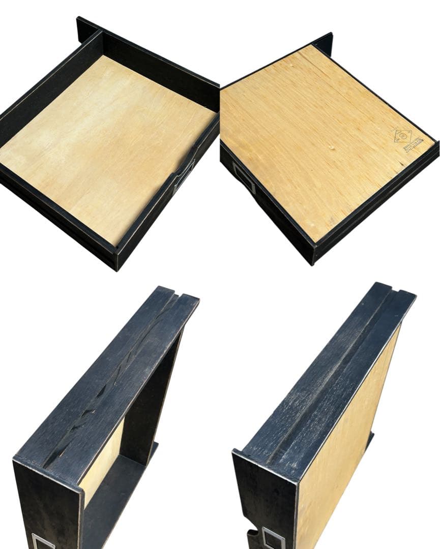 M&M カスタムパフォーマンス　木製5段収納ラック キャスター付き