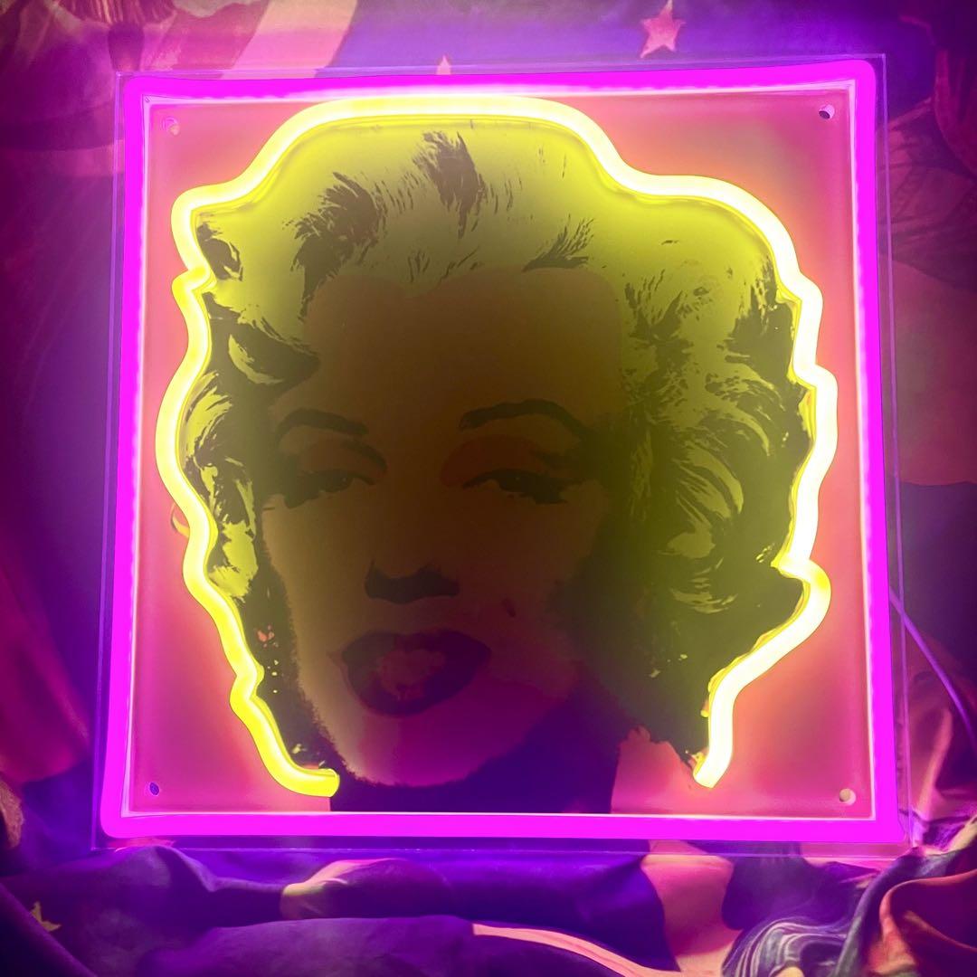 マリリンモンロー ネオンサイン LED 看板 ネオン管 ネオン看板 アメリカン