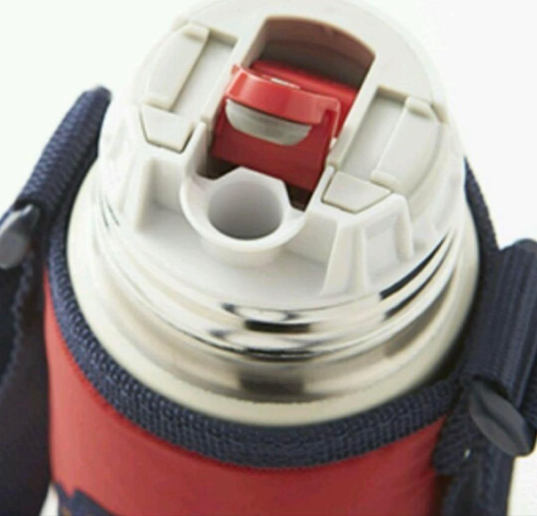 キャップユニットなし未使用ファミリアステンレスボトル タイガーサハラ　ポーチ付き