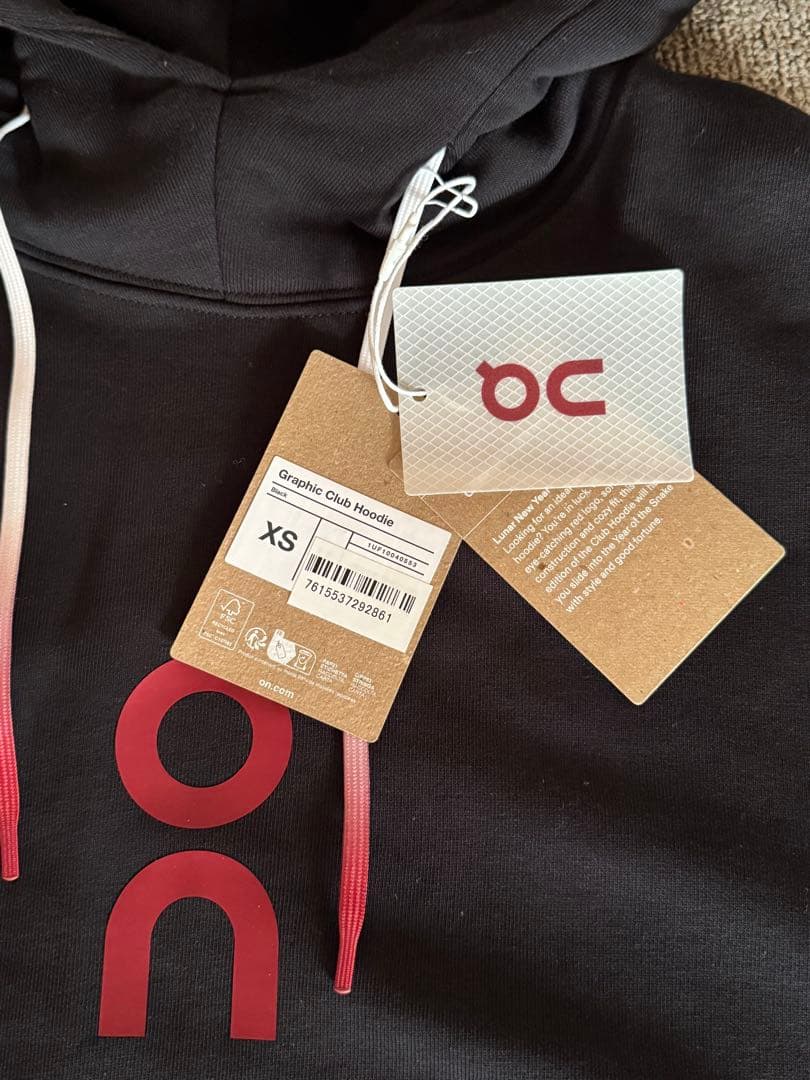 on graphic club hoodie メンズXS