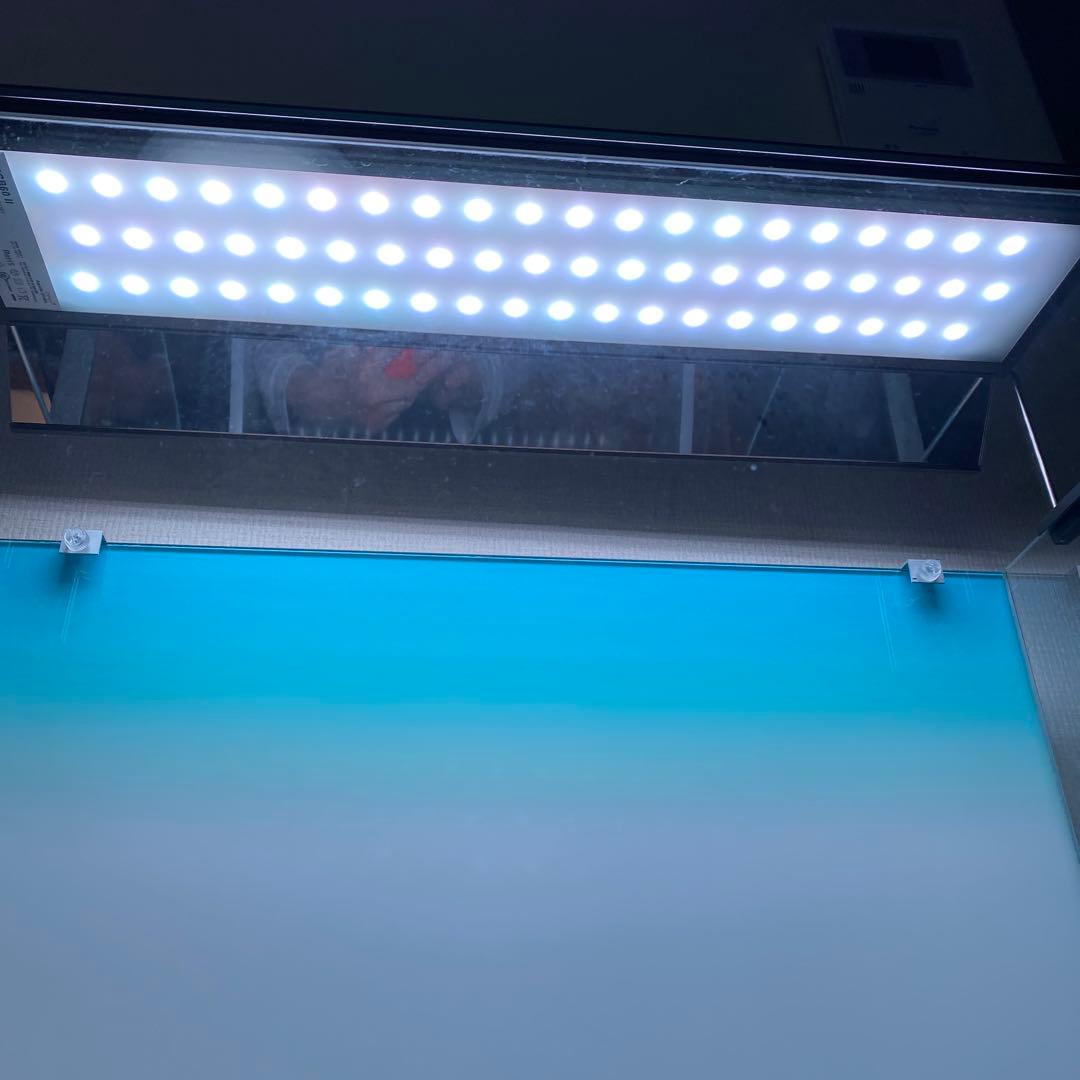 ADAキューブガーデン60 RGBライト ライトスクリーン 水槽台セット