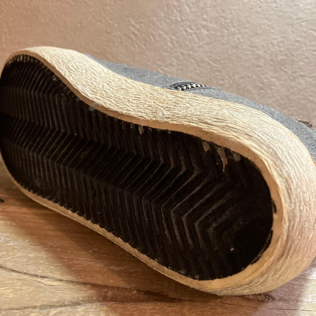 GGDB グレー 落書き スエード スニーカー FRANCY