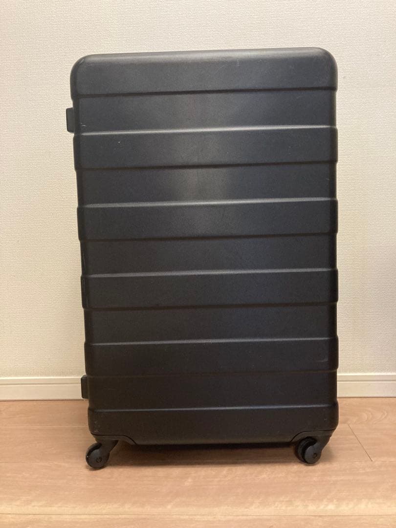 【無印良品】バーを自由に調節できるキャリーケース（７５Ｌ）