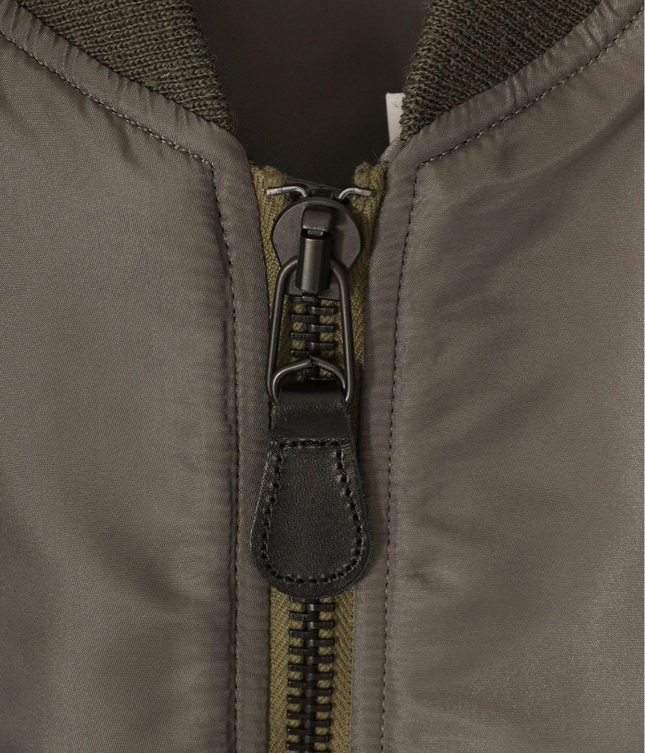 ［美品］AVIREX 7522/アヴィレックス MA-1 メンズL/カーキ