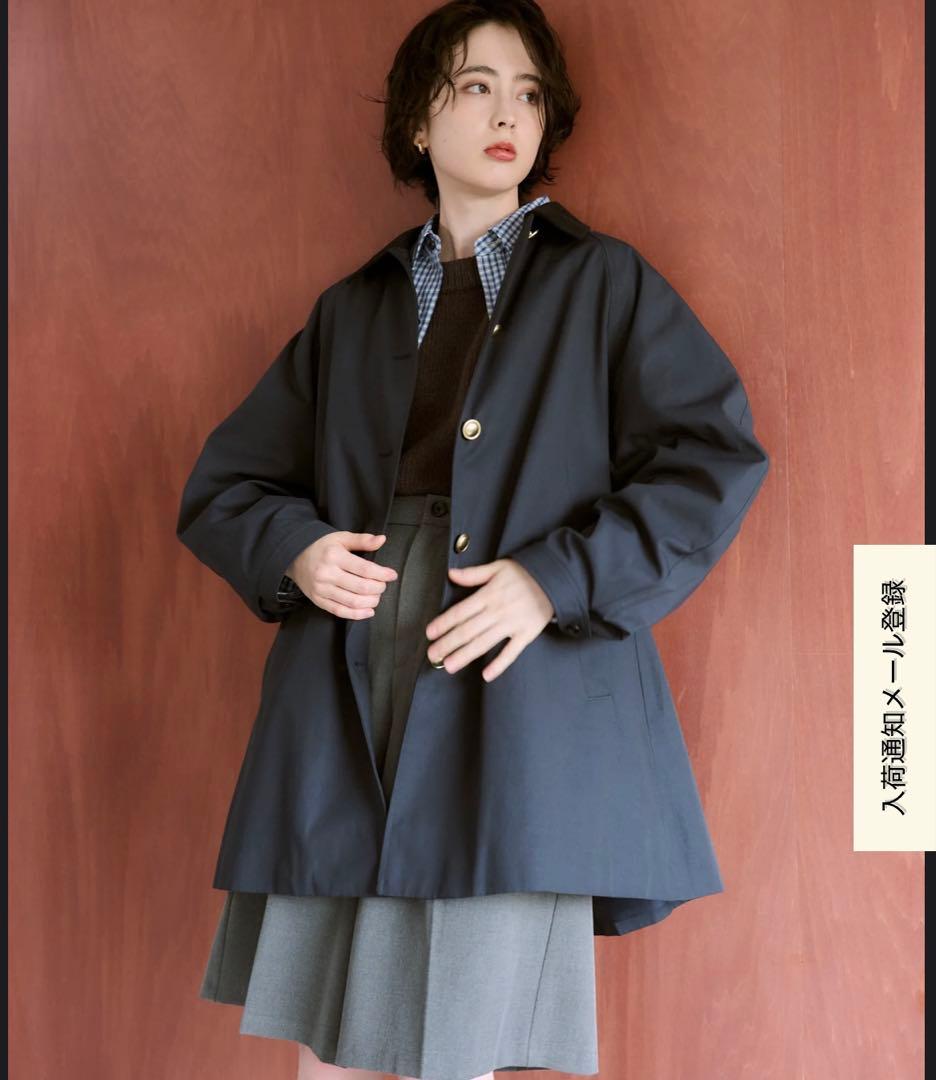 完売品　mare マレ　コーデュロイ　Aラインコート　Versatile