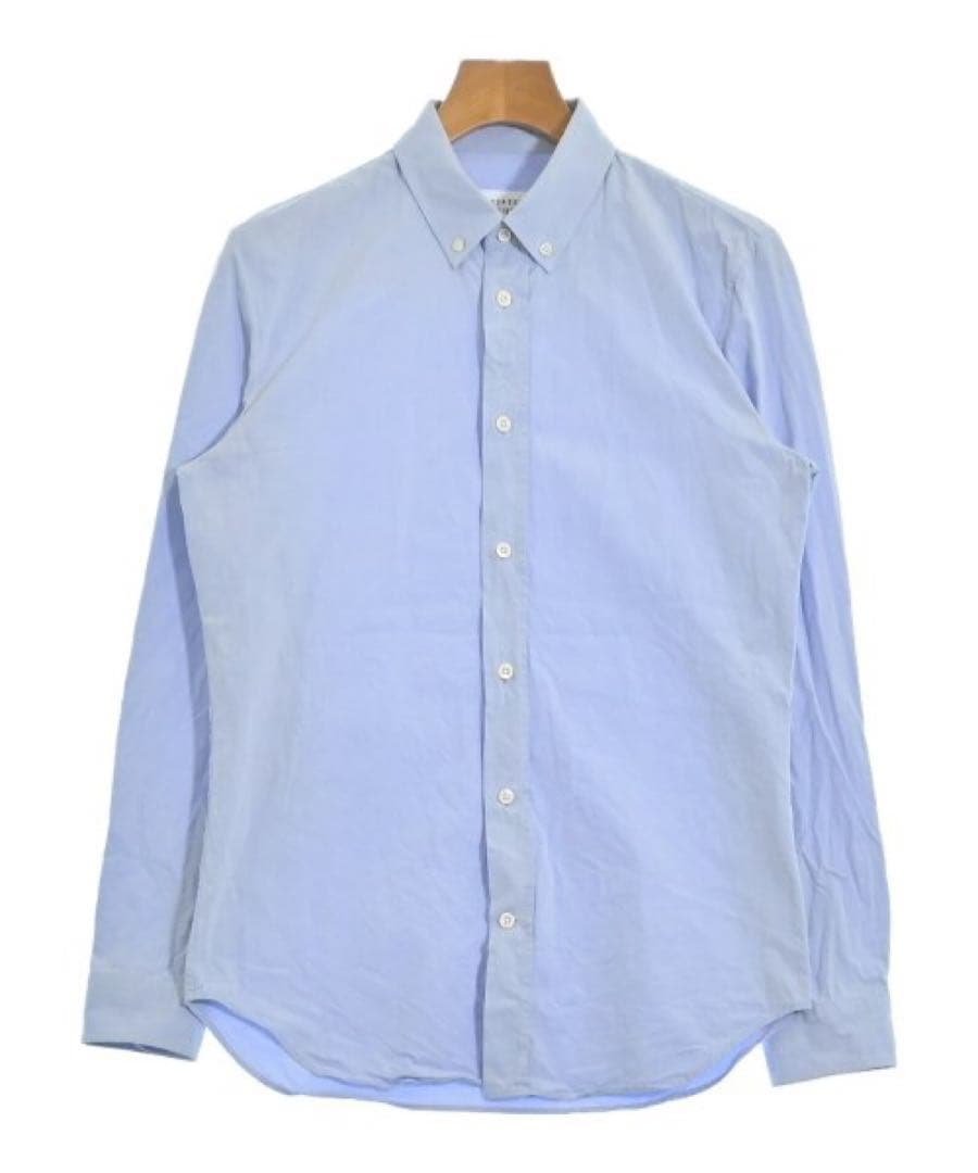 マルジェラ　ライトブルー シャツ