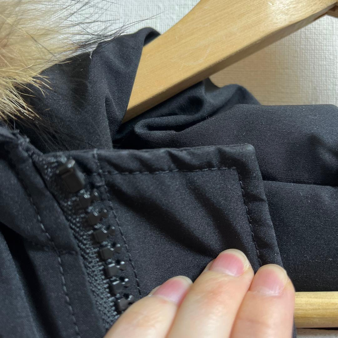 ダントン　ダウンジャケット ファー付き