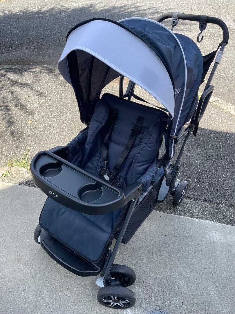 KATOJI 二人でゴー　二人乗りベビーカー　カトージ
